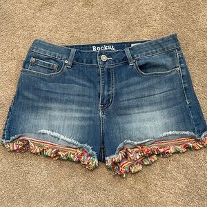 Sequin shorts